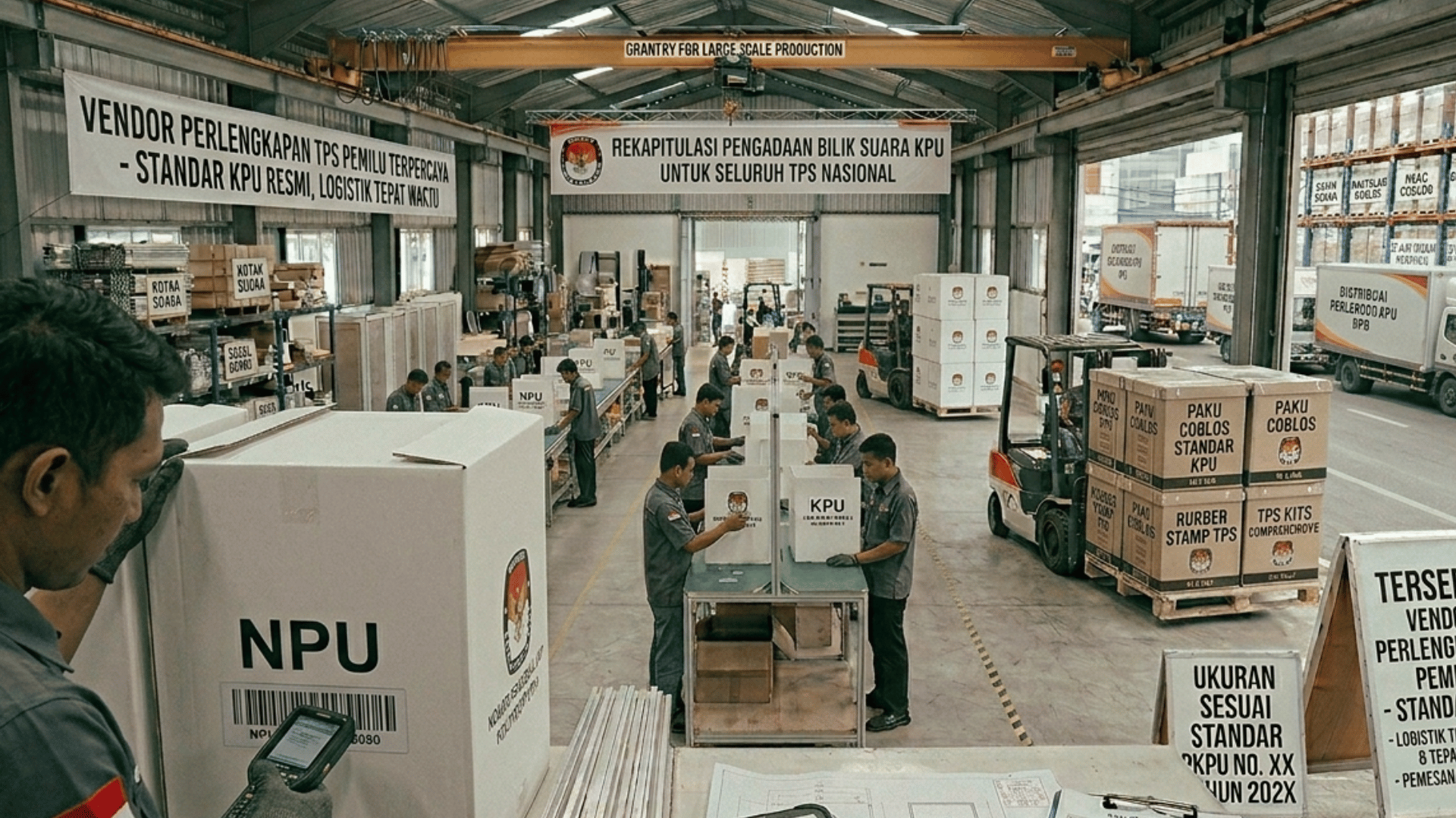 supplier bilik suara untuk pilkades